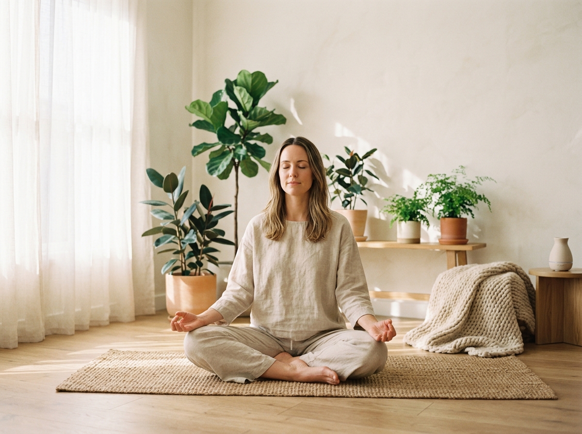 Békés reggeli meditáció és női vitalitás